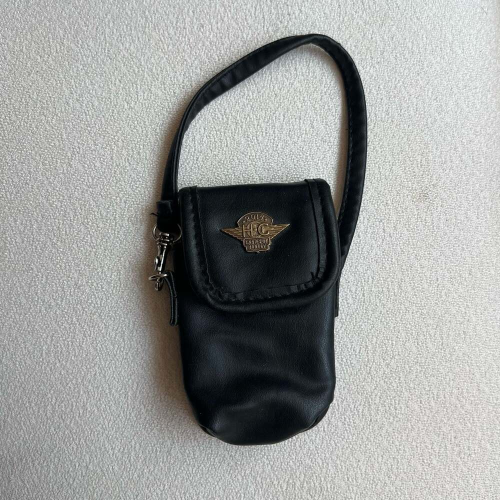 Harley-Davidson Ladies of Harley 2014 Leather Belt Pouch with Wrist Strap - Picture 6 of 6